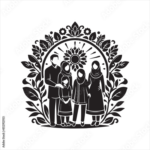 Family Reunions Vector stock vectors eps with white background 
