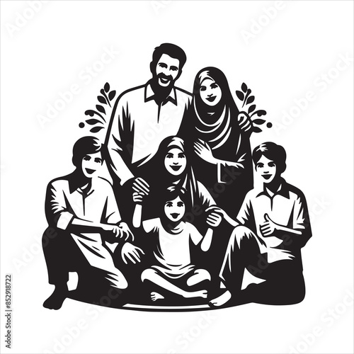 Family Reunions Vector stock vectors eps with white background 