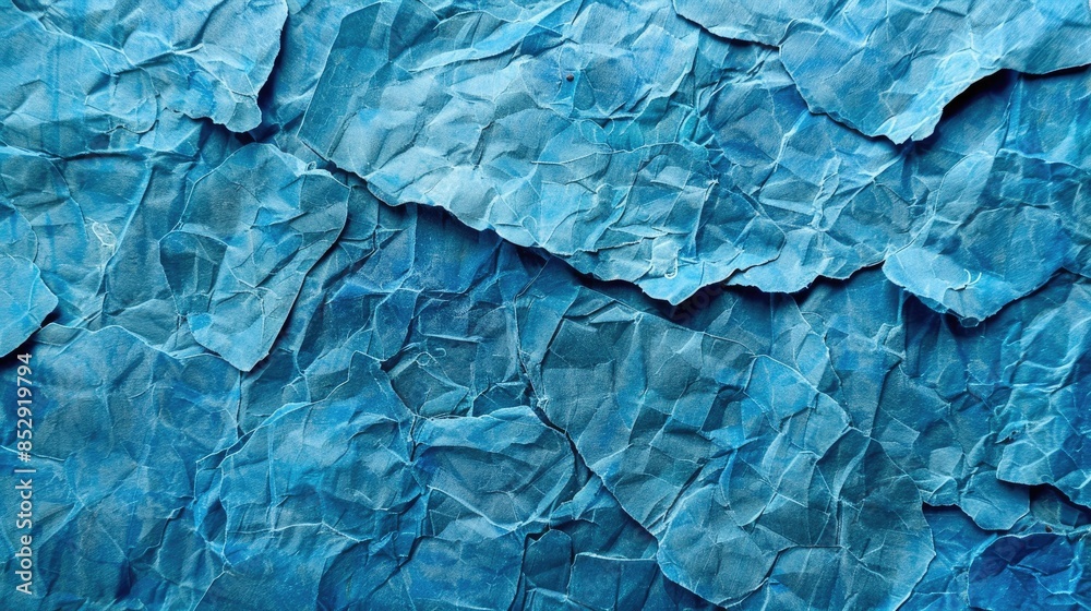Texture of bluish Japanese paper surface Texture of bluish Japanese paper surface