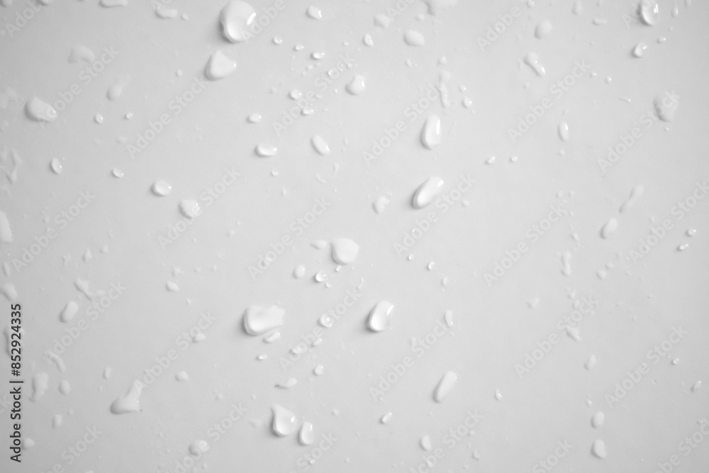 Water drops on white wall background texture Water drops on white wall background texture