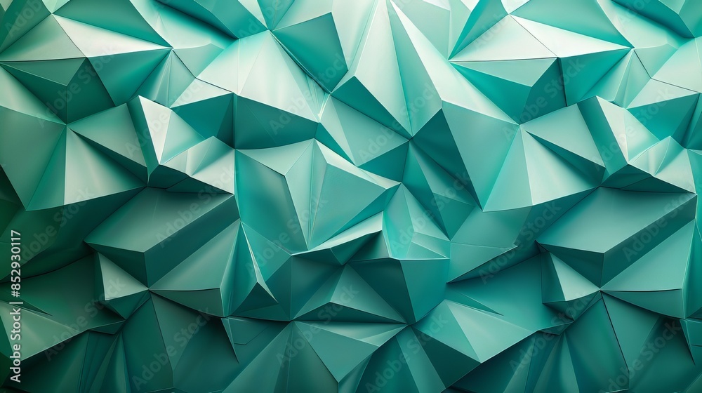 Abstract Teal Geometric Pattern Abstract Teal Geometric Pattern
