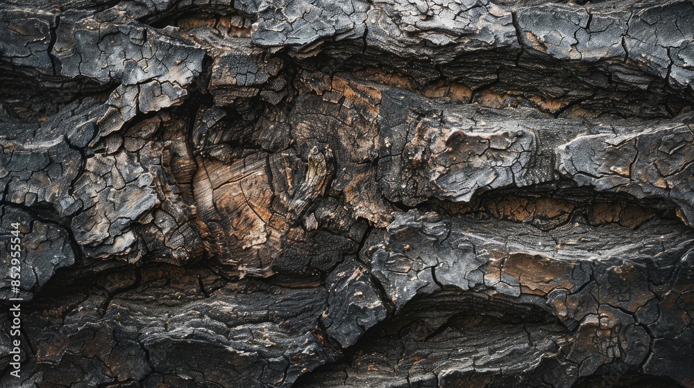 Texture of aged wood from a tree in the forest viewed from the side suitable for background purposes Texture of aged wood from a tree in the forest viewed from the side suitable for background purposes