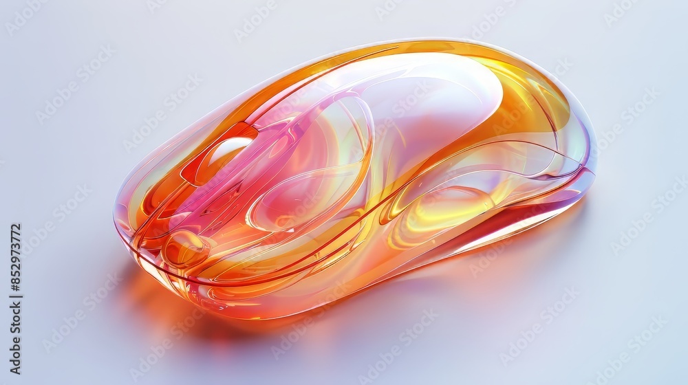 Glass Computer Mouse Glass Computer Mouse