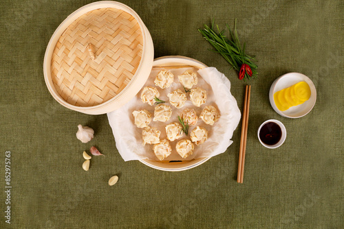 Korean Dumpling, Gyoza, Mandu, Dimsum