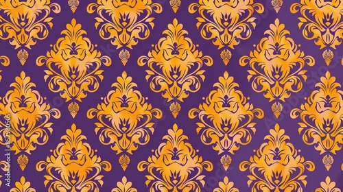 Purple and yellow wallpaper