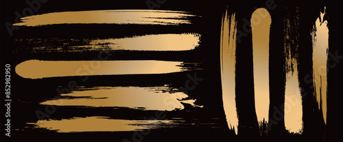 ブラシストローク素材