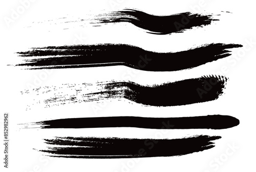 ブラシストローク素材