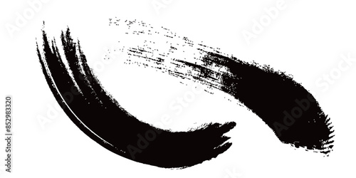 ブラシストローク素材