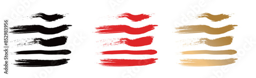 ブラシストローク素材