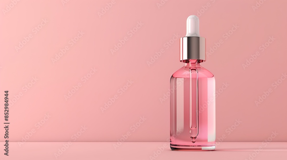 Serum bottle with dropper solid pastel Serum bottle with dropper solid pastel