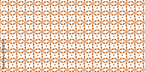 Golden Geometric Seamless Islamic Arabic Pattern Transparent Background.