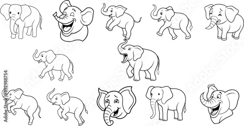 animal line art designs ,vector designs