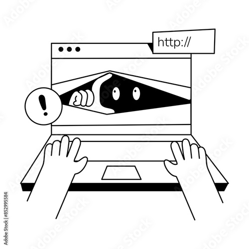 Website Maintenance Hand Drawn Mini Illustrations
 photo