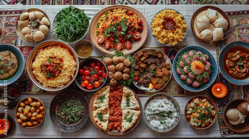 A Feast of Middle Eastern Cuisine A Feast of Middle Eastern Cuisine