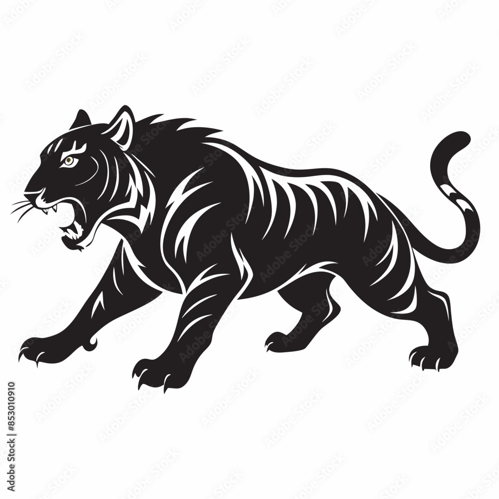 illustration of a leopard illustration of a leopard