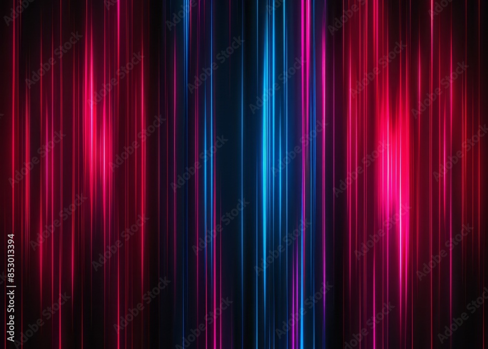 A background of red and blue glowing neon lines on black, creating an abstract and futuristic design A background of red and blue glowing neon lines on black, creating an abstract and futuristic design
