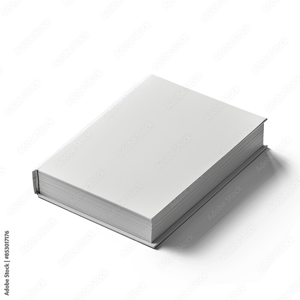 White book on a gray background | Isolated on Transparent & White Background | PNG File with Transparency White book on a gray background | Isolated on Transparent & White Background | PNG File with Transparency