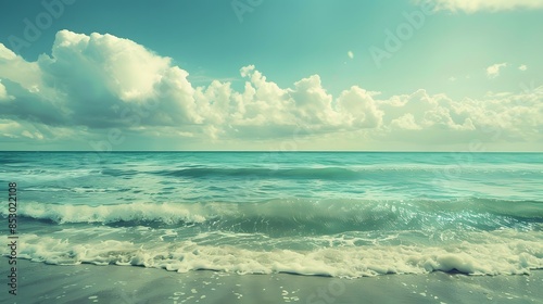 Summer Beach Background