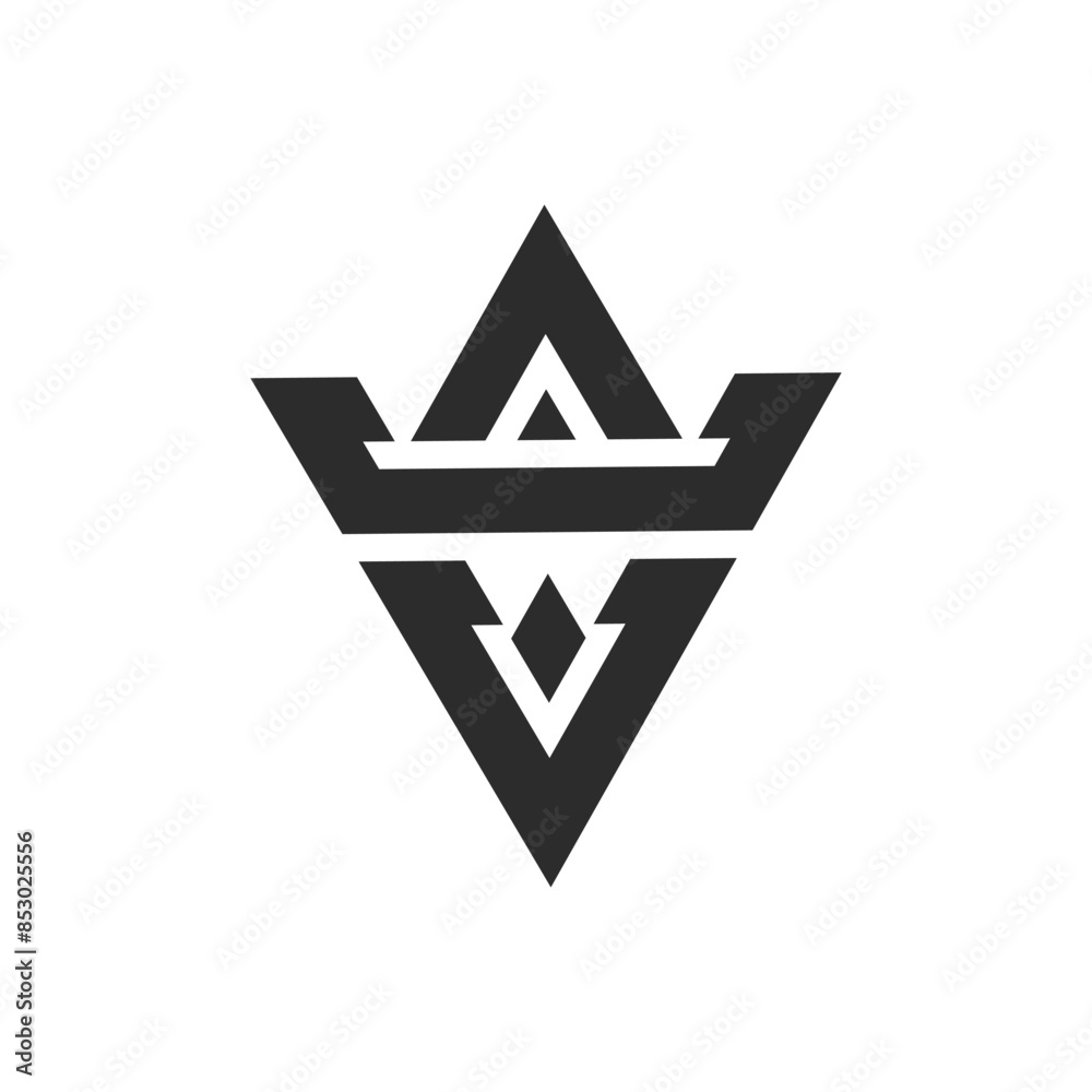 ACV letter logo, letter with crown logo ACV letter logo, letter with crown logo
