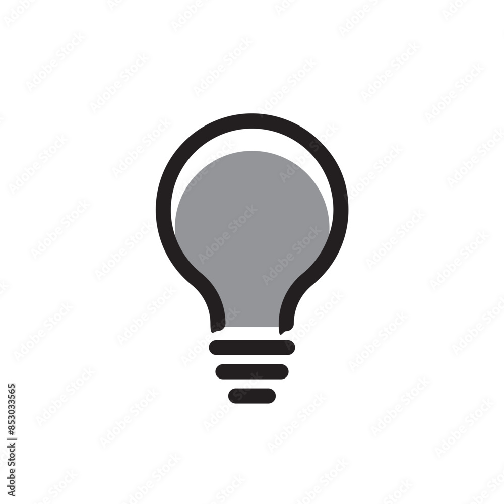 Bulb Icon Vector Bulb Icon Vector
