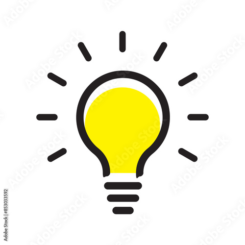 Bulb Icon Vector