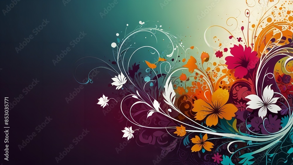 Flowing Floral Patterns for Design Flowing Floral Patterns for Design