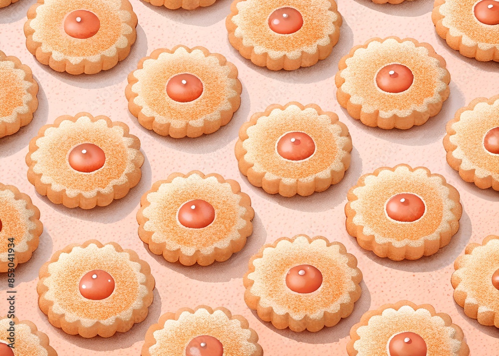cookies on a white background cookies on a white background