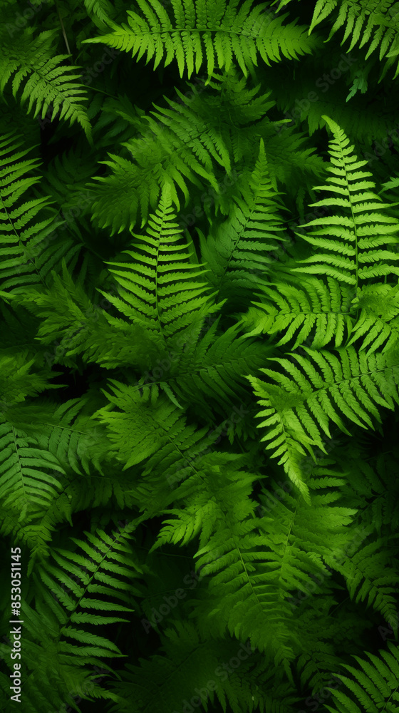 Green Fern Leaves, Texture Background Abstract Image Pattern, For Wallpaper, Background, Cover and Screen of Cell Phone, Smartphone, Computer, Laptop, Format 9:16 and 16:9 - PNG Green Fern Leaves, Texture Background Abstract Image Pattern, For Wallpaper, Background, Cover and Screen of Cell Phone, Smartphone, Computer, Laptop, Format 9:16 and 16:9 - PNG