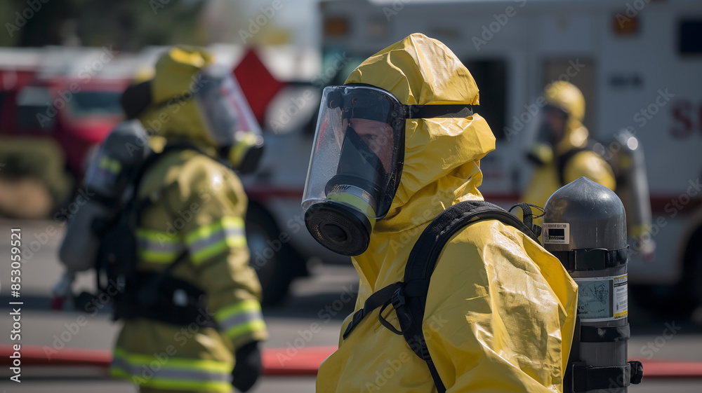 Anti-Radiation Suit: Man at Work
Anti-Radiation Suit: Man at Work