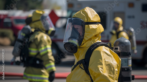 Anti-Radiation Suit: Man at Work 