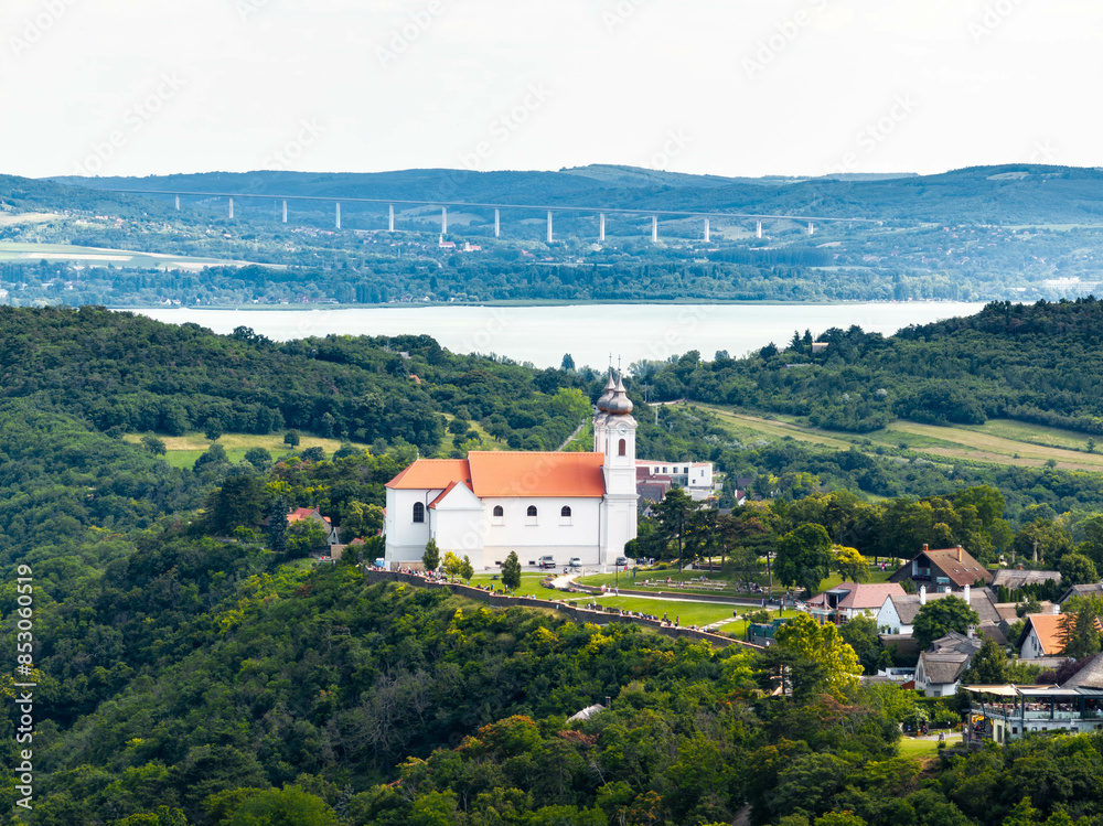 Tihany Abbey (Tihanyi Apátság), Tihany, Balaton, Hungary Tihany Abbey (Tihanyi Apátság), Tihany, Balaton, Hungary
