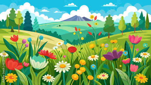 spring-meadow-with-wildflowers