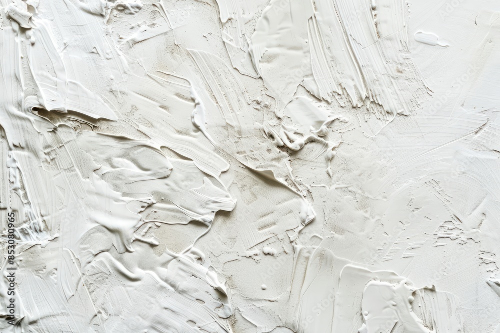 Obraz premium White Abstract Paint Texture.