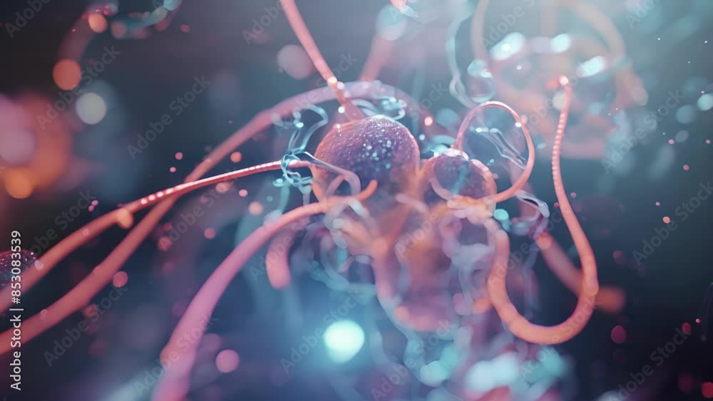 A view of the loop of Henle a section of the nephron responsible for creating a concentration gradient crucial for the kidneys ability to filter and reabsorb water. A view of the loop of Henle a section of the nephron responsible for creating a concentration gradient crucial for the kidneys ability to filter and reabsorb water.