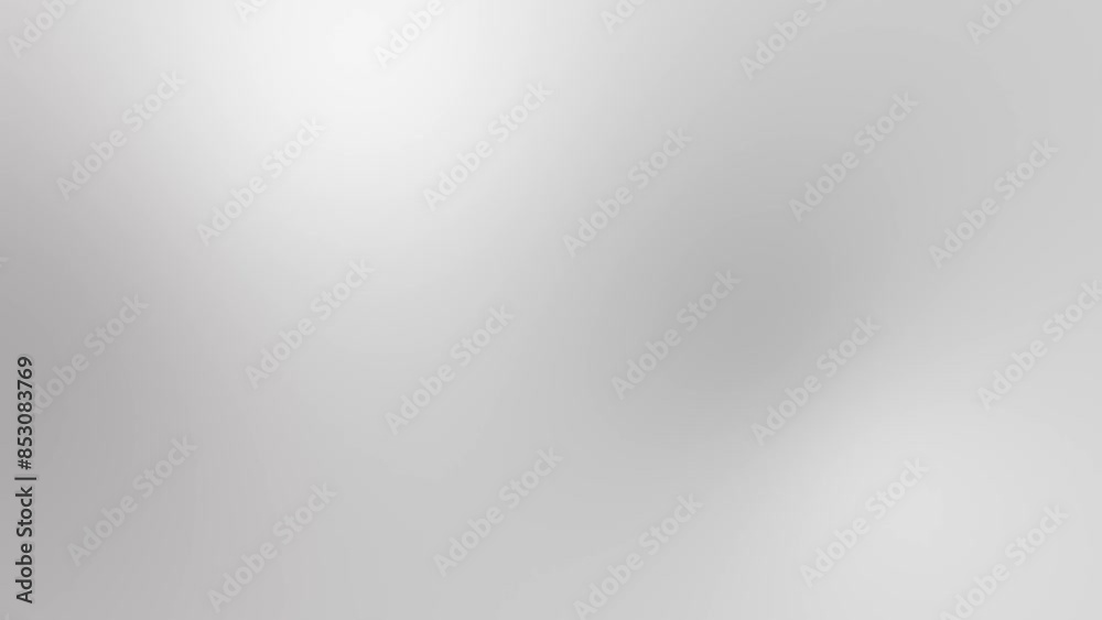 Abstract animated white gray silver gradient motion background video loop 4K