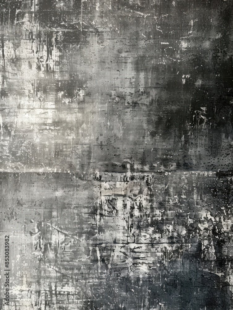 Abstract Black and White Grunge Texture. Abstract Black and White Grunge Texture.