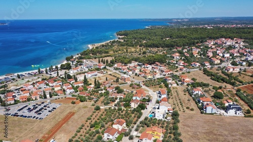 Luftbild – Fazana - Istrien Kroatien im Sommer