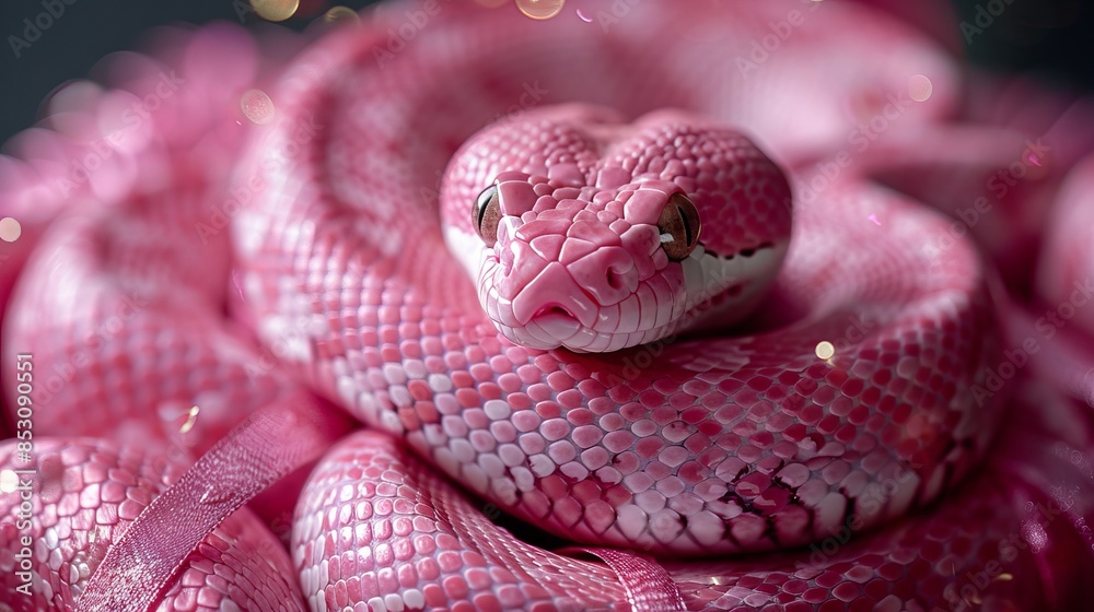 Fototapeta premium A vertical image illustrating an exquisite gift box without any traditional ribbon.