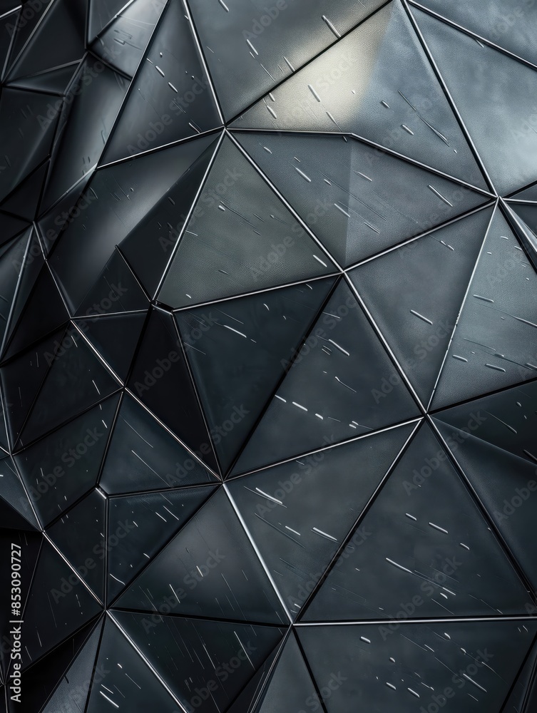 Obraz premium Abstract Geometric Pattern with Lines and Triangles.