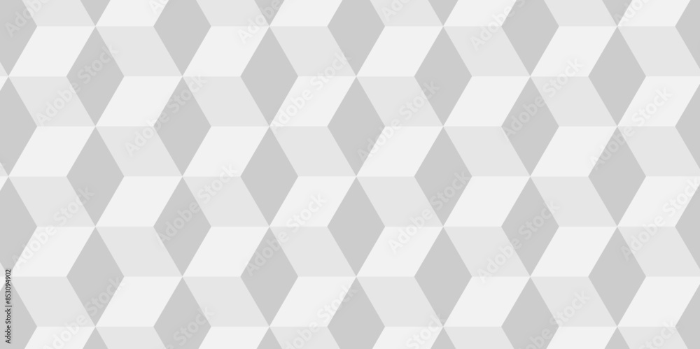 Vector of cube geometric pattern grid backdrop triangle background. Abstract cube geometric tile and mosaic wall or grid backdrop hexagon technology. white or gray geometric block cube structure. Vector of cube geometric pattern grid backdrop triangle background. Abstract cube geometric tile and mosaic wall or grid backdrop hexagon technology. white or gray geometric block cube structure.