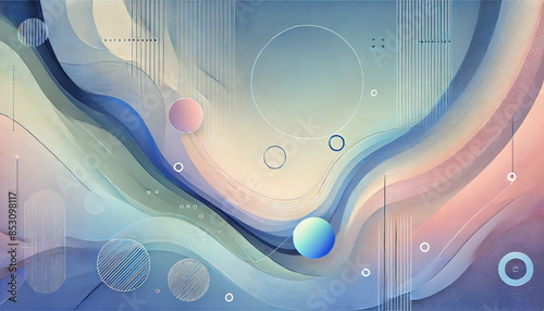 abstract background with circles