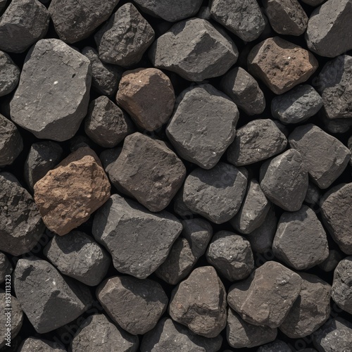 Natural Manganese Ore Closeup in Earthy Tones