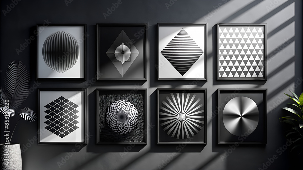 Black and white aesthetic poster collection. Poster design with ...