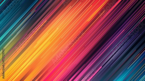 abstract lines background gradient in cyberpank style