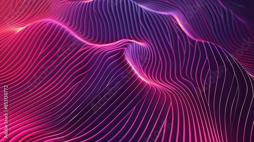 abstract lines background gradient in cyberpank style