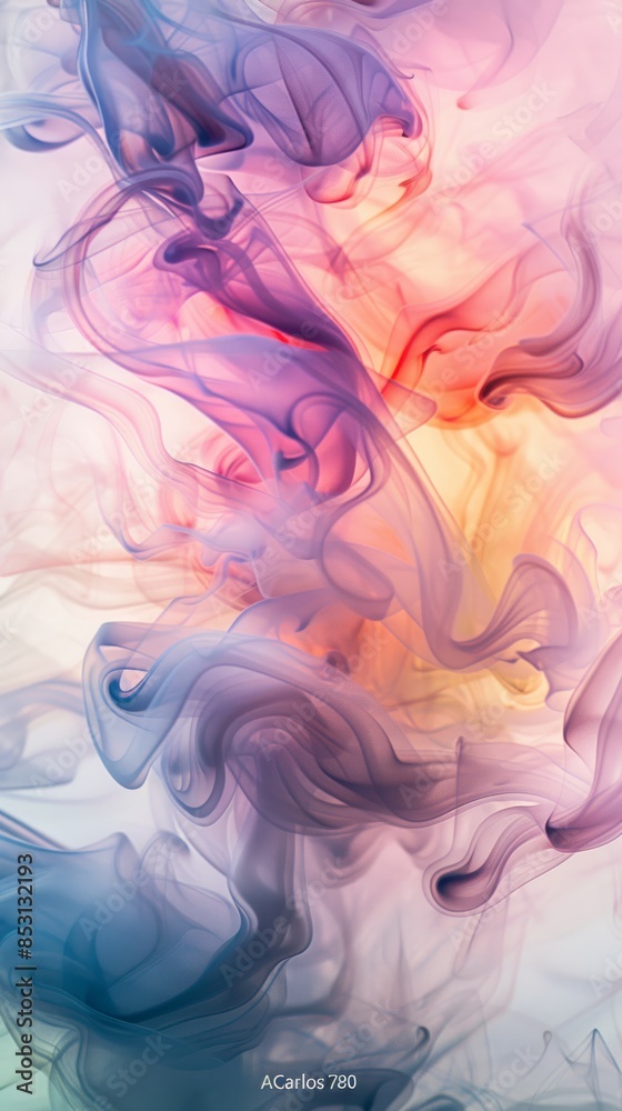 Dreamy Pastel Background with Blurred Edges Dreamy Pastel Background with Blurred Edges