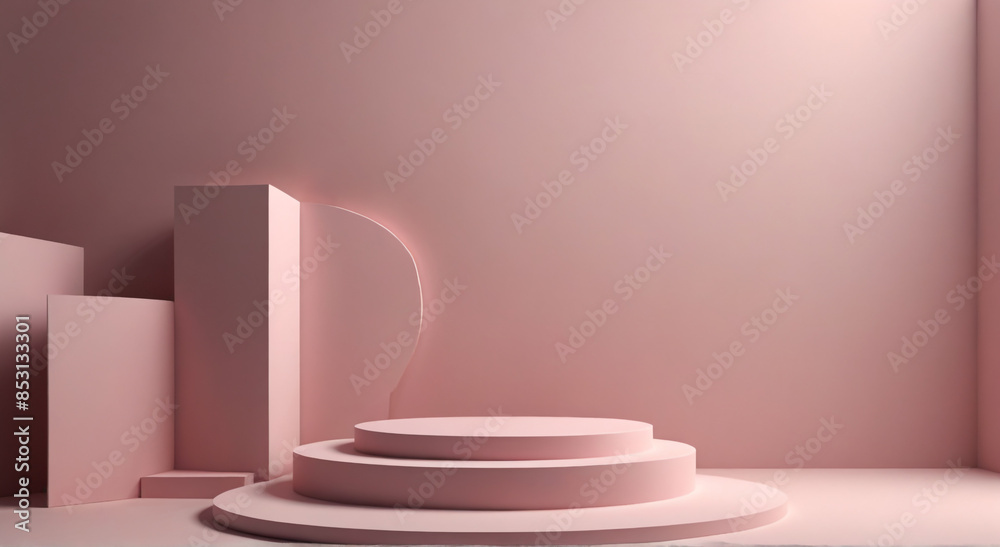 3d render of a podium 3d render of a podium