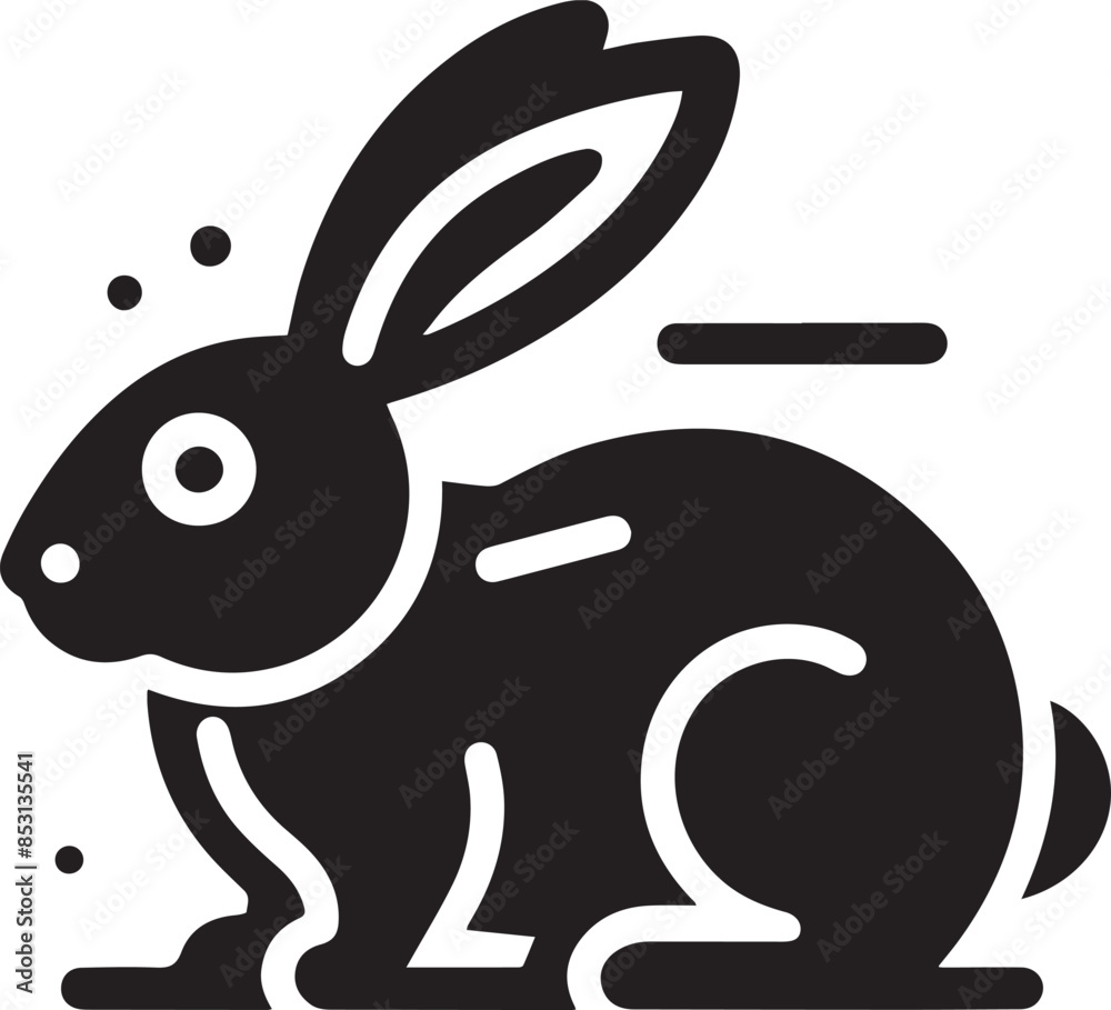 Obraz premium rabbit with carrot