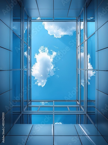 symmetrical composition sho...