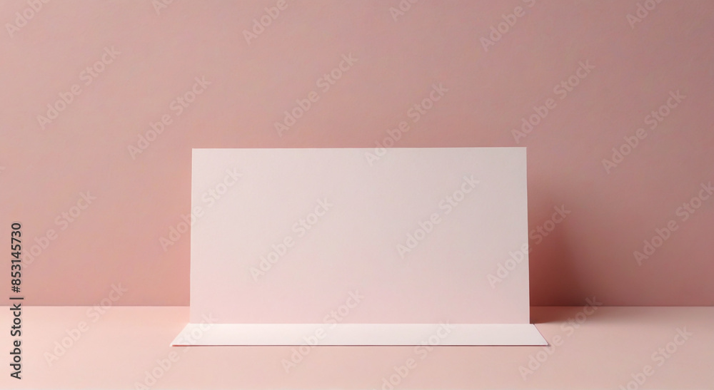 Fototapeta premium blank white box on a wall